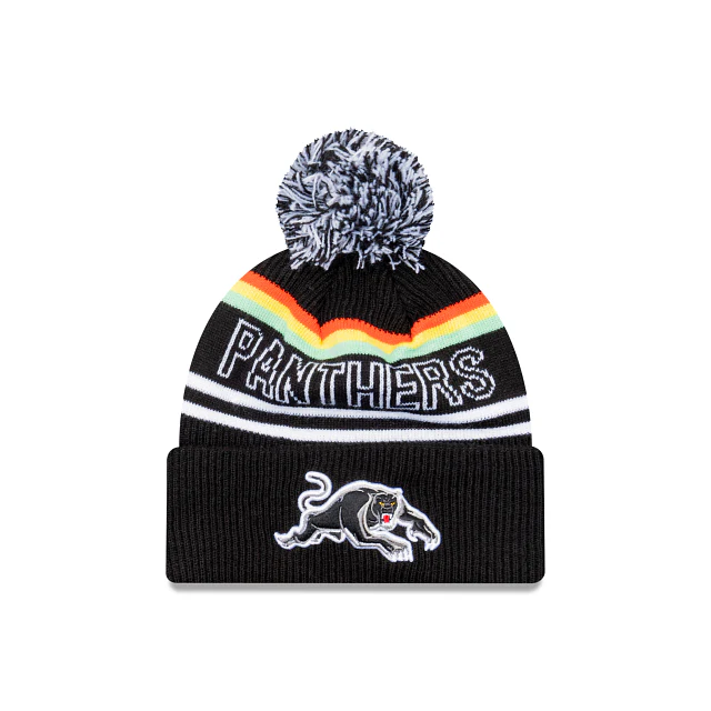NRL Team Colours Beanie - Penrith Panthers - Adult - Unisex - Hat