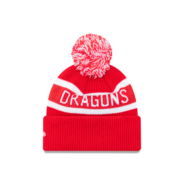 NRL Team Colours Beanie - St George Illawarra Dragons - Adult - Unisex - Hat - Image 2