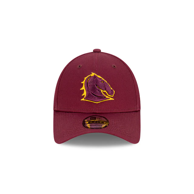 NRL Team Colours Cap - Brisbane Broncos - Adult - Unisex - 9FORTY - Hat