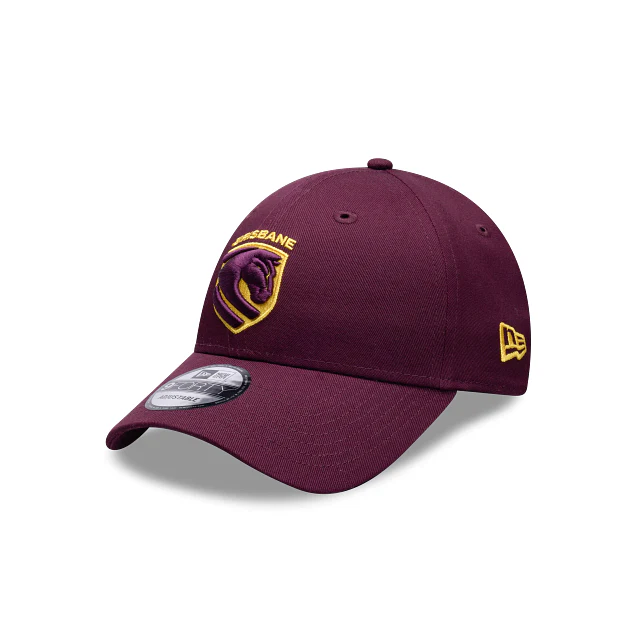 NRL Team Colours Cap - Brisbane Broncos - Adult - Unisex - 9FORTY - Hat - 2026