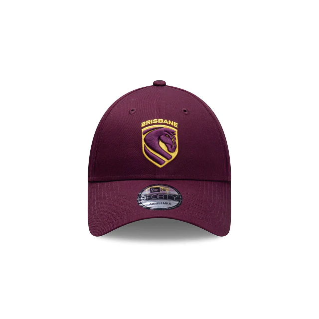 NRL Team Colours Cap - Brisbane Broncos - Adult - Unisex - 9FORTY - Hat - 2026 - Image 2