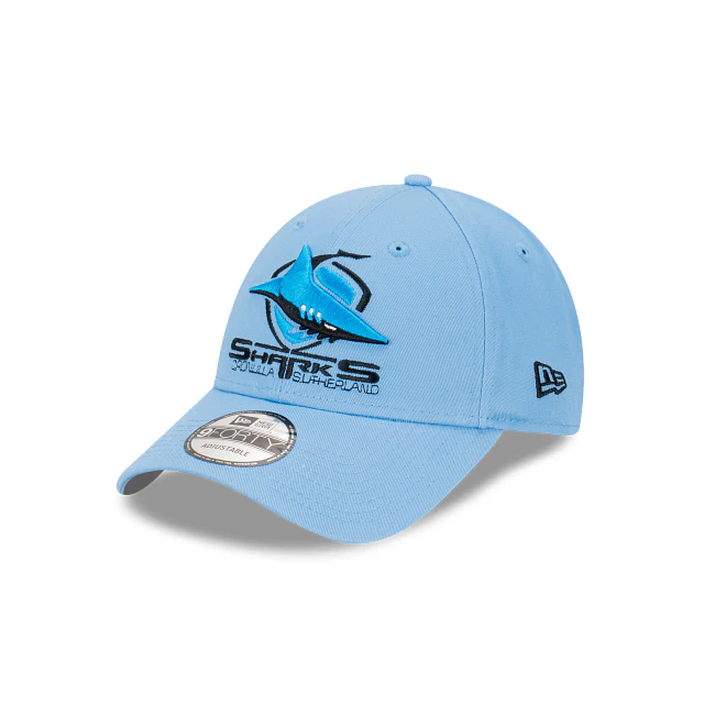 NRL Team Colours Cap - Cronulla Sharks - Adult - Unisex - 9FORTY - Hat - Image 2