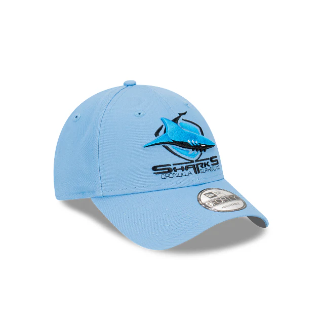 NRL Team Colours Cap - Cronulla Sharks - Adult - Unisex - 9FORTY - Hat - Image 4