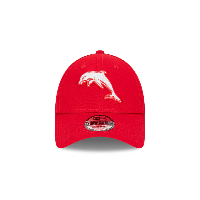 NRL Team Colours Cap - Dolphins - Adult - Unisex - 9FORTY - Hat