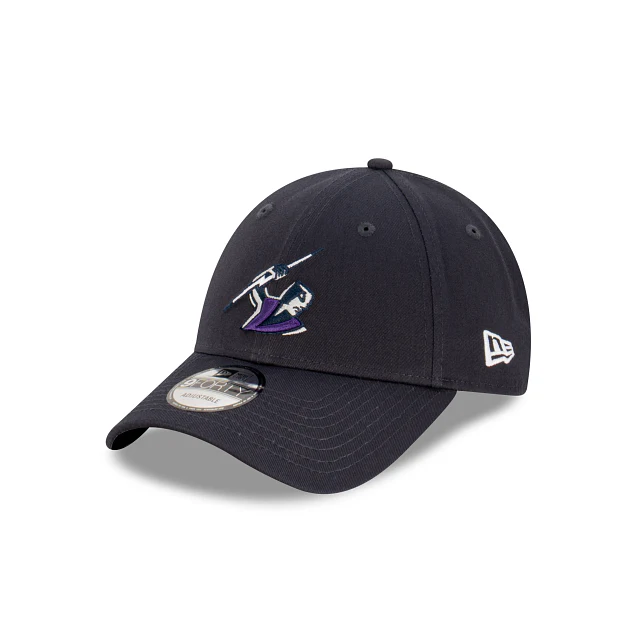NRL Team Colours Cap - Melbourne Storm - Adult - Unisex - 9FORTY - Hat - Image 2