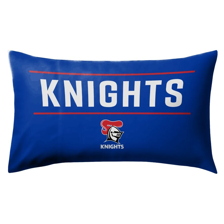 NRL Team Pillow Case - Newcastle Knights - Double Sided - 73 x 48 cm - Image 2