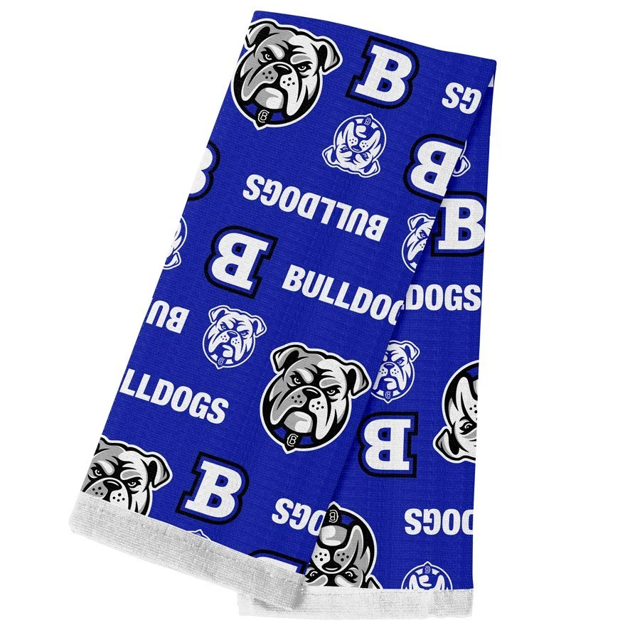 NRL Team Supporter Cotton Tea Towel - Canterbury Bulldogs - 40cm x 60cm - Image 2