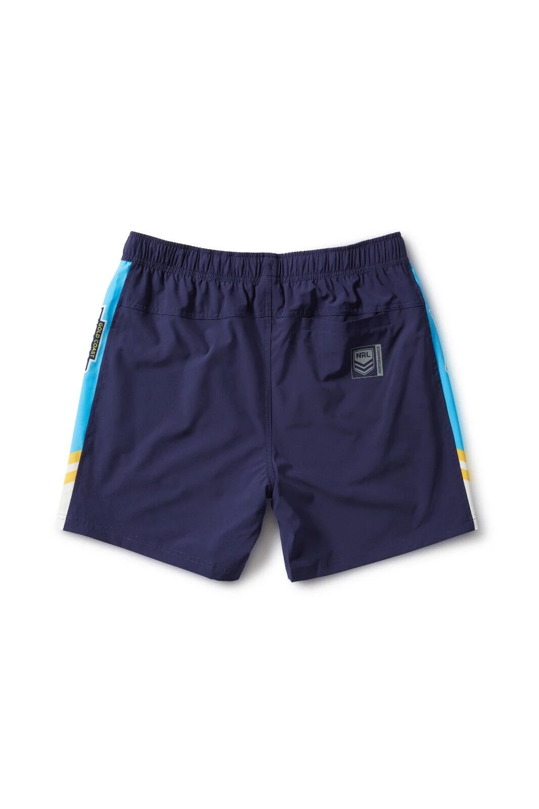 NRL Tech Shorts - Gold Coast Titans - Supporter - Adult - Mens - Image 2