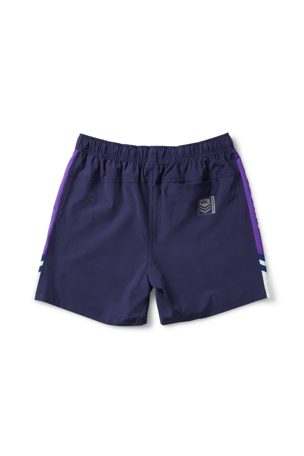 NRL Tech Shorts - Melbourne Storm - Supporter - Adult - Mens - Image 2