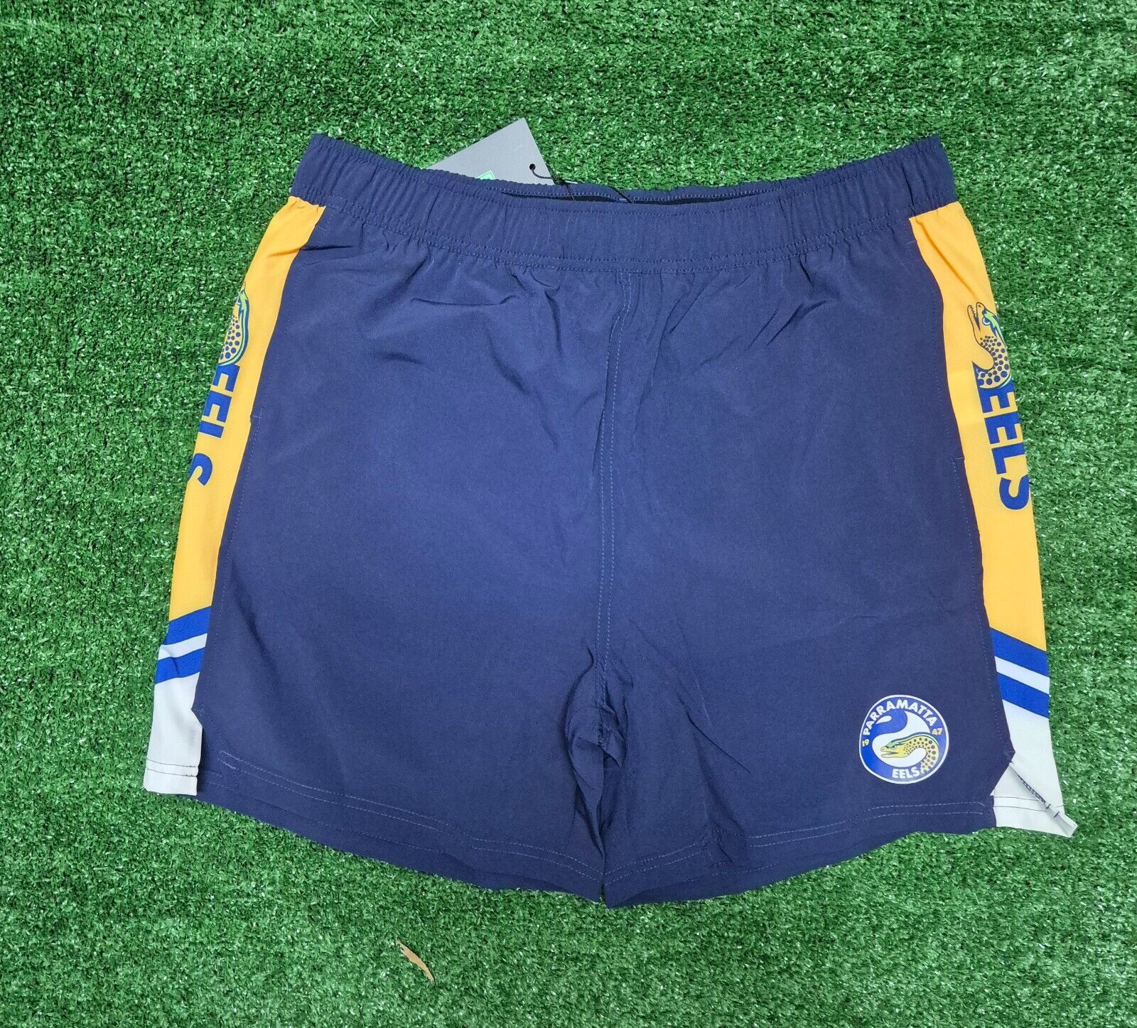 NRL Tech Shorts - Paramatta Eels - Supporter - Adult - Mens