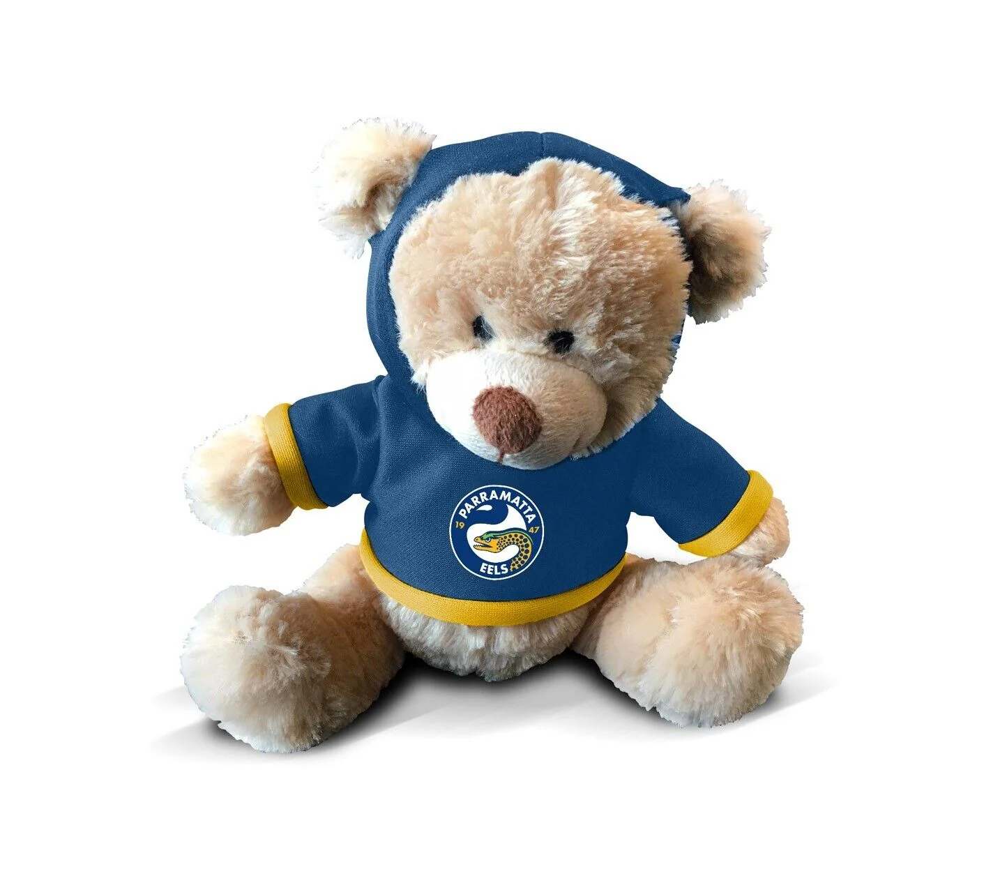 NRL Teddy Bear With Hoodie - Paramatta Eels - 7 Inch Tall - Image 2