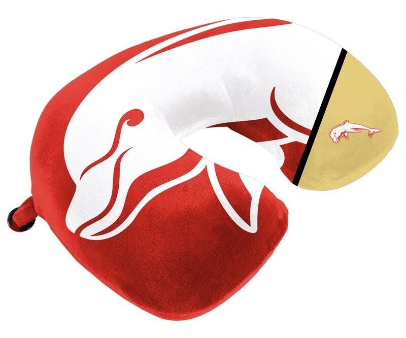 NRL Travel Pillow - Dolphins - U Shaped - Neck Cushion - Image 2