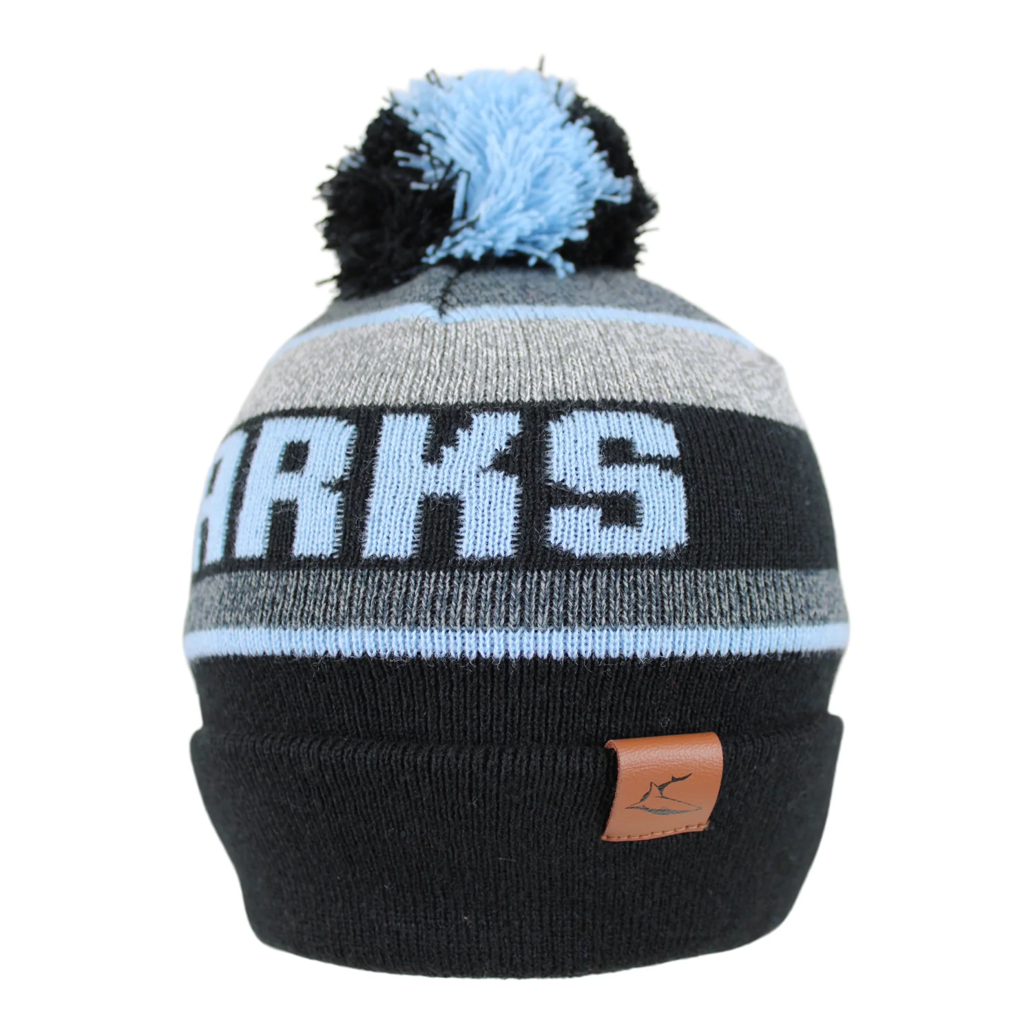 NRL Tundra Beanie - Cronulla Sharks - Winter Hat - Adult - OSFM - Image 2
