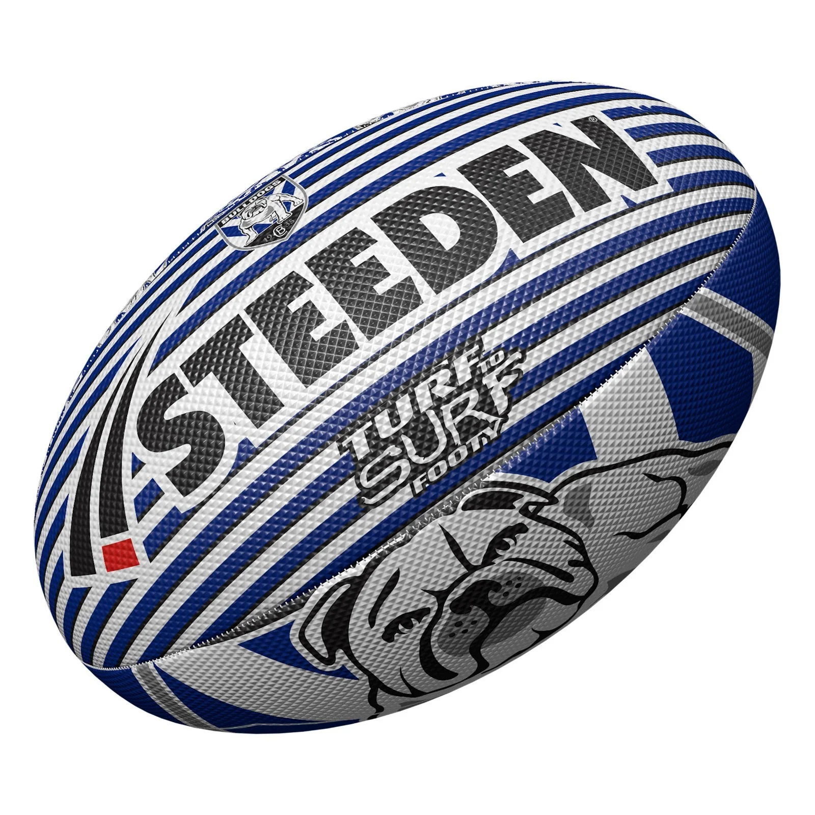 NRL Turf to Surf Ball  Canterbury Bulldogs  Football  Size 3 - Image 2