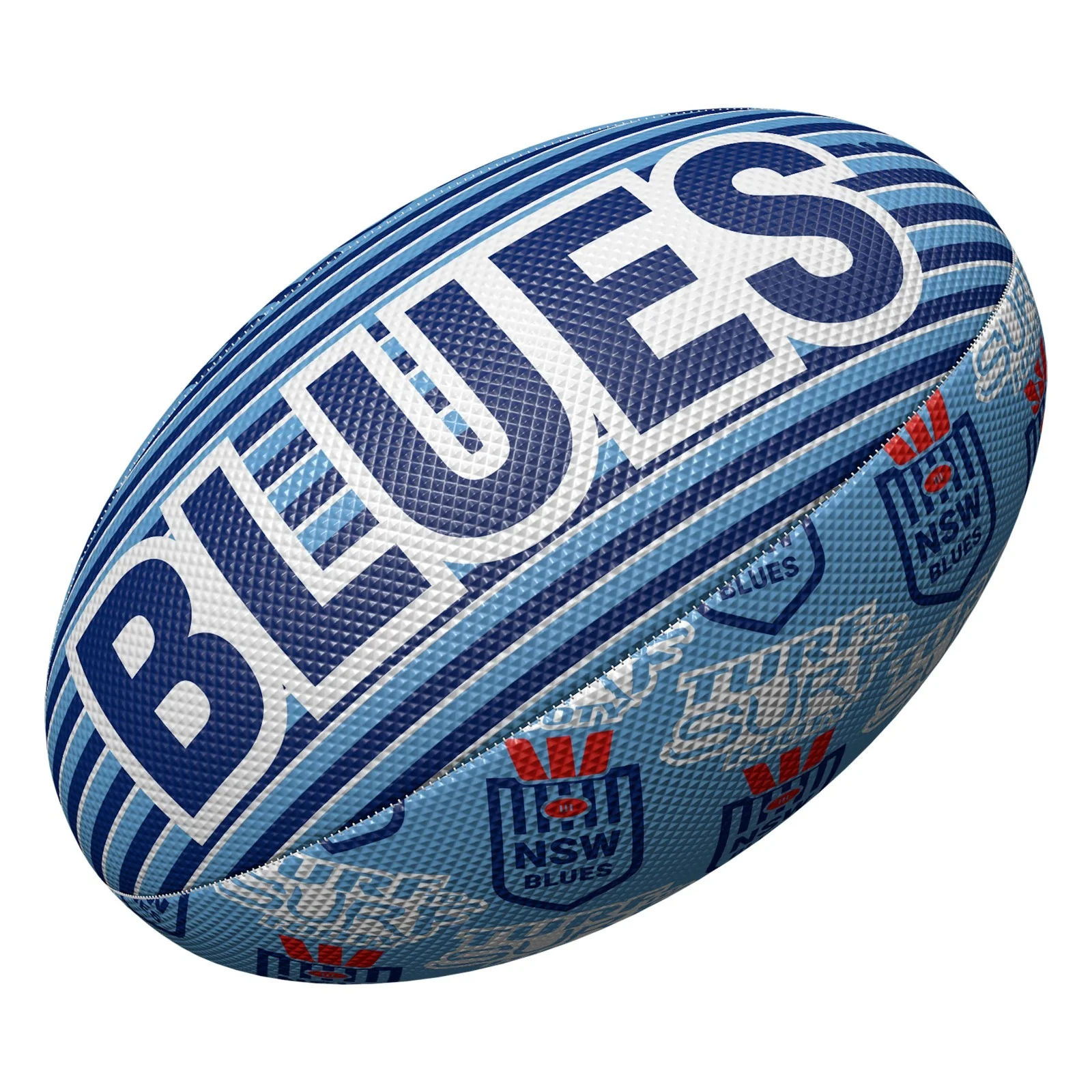 NRL Turf to Surf Ball  New South Wales Blues  NSW  Football  Size 3