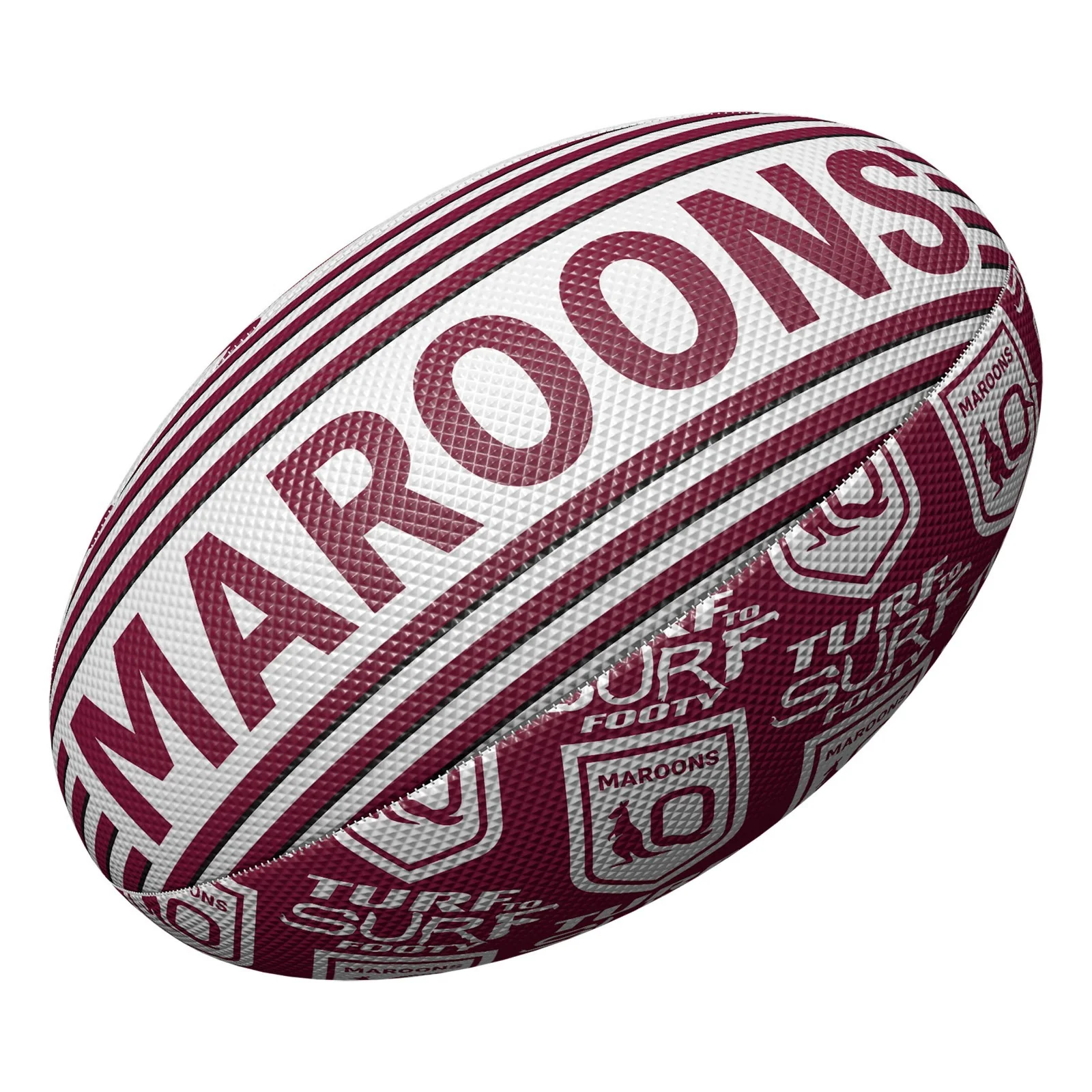 NRL Turf to Surf Ball  Queensland Maroons  QLD  Football  Size 3