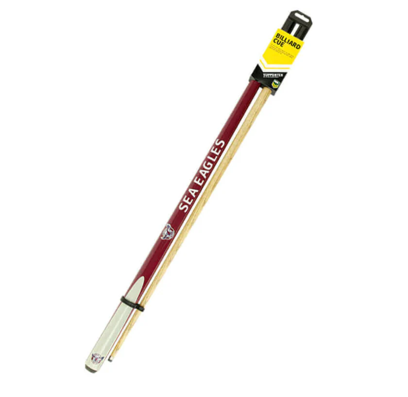 NRL Two Piece Pool Snooker Billiards Cue 57 Inch - Manly Sea Eagles - Image 2