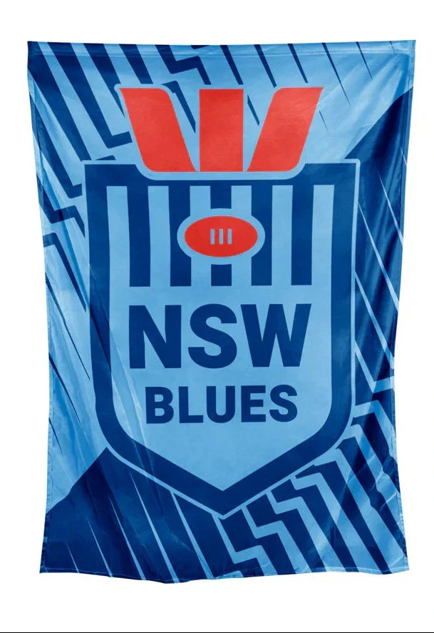 NRL Wall Flag - New South Wales Blues - NSW - State Of Origin