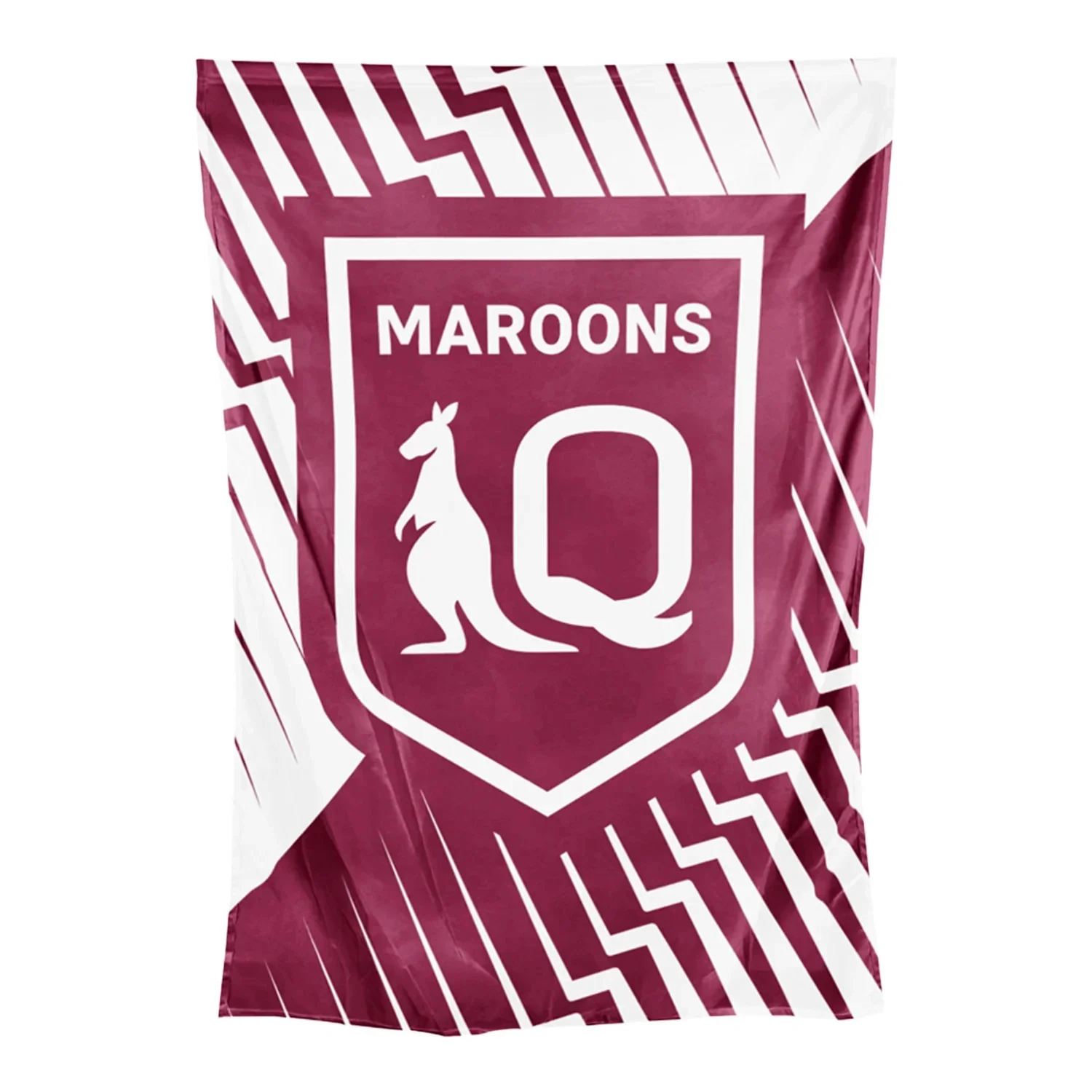 NRL Wall Flag - Queensland Maroons - QLD - State Of Origin