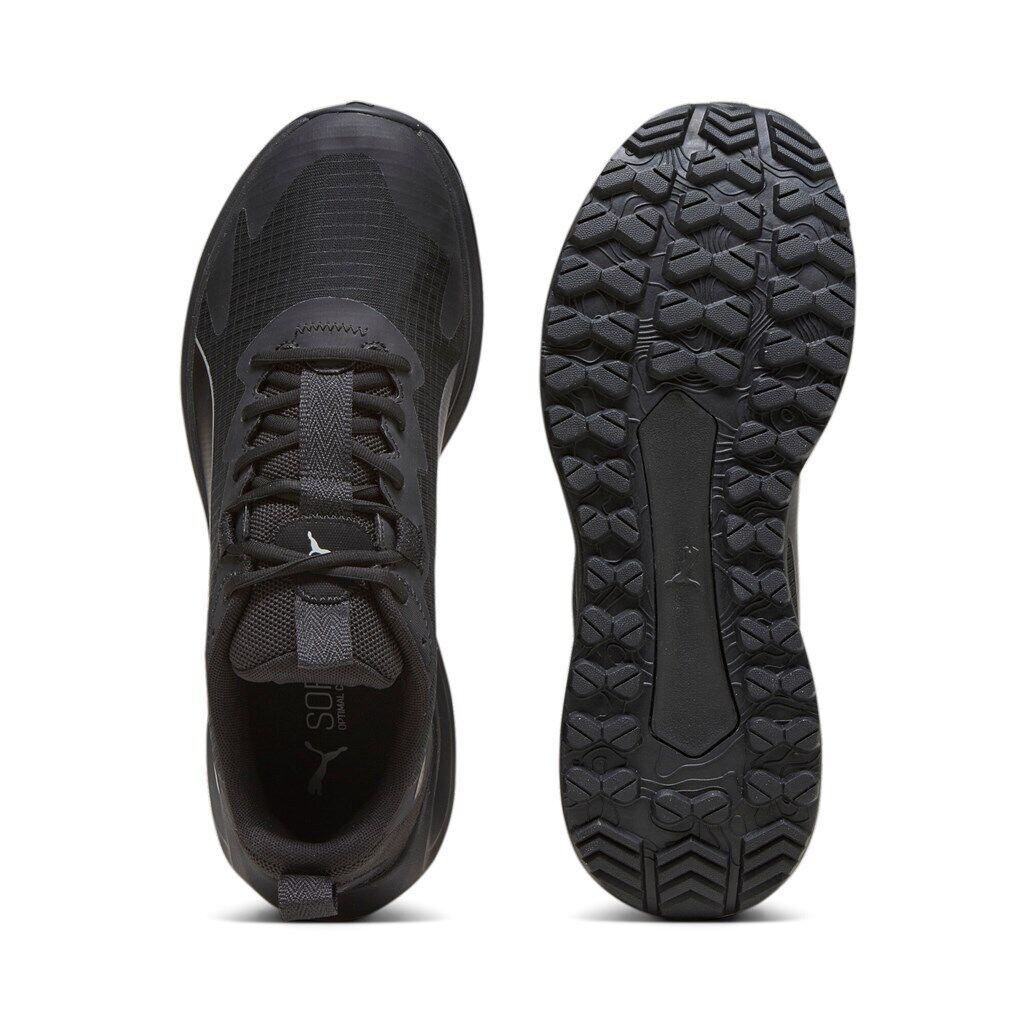 PUMA Reflect Lite Jr Shoe - Black/Gray - Youth - Kids - Image 3