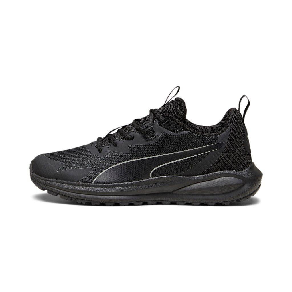PUMA Reflect Lite Jr Shoe - Black/Gray - Youth - Kids - Image 5