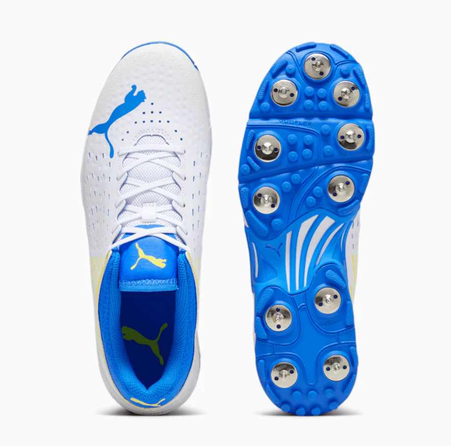 Puma Spike 22.1 Cricket Shoe - White/Ultra Blue - Adult - Mens - Image 3