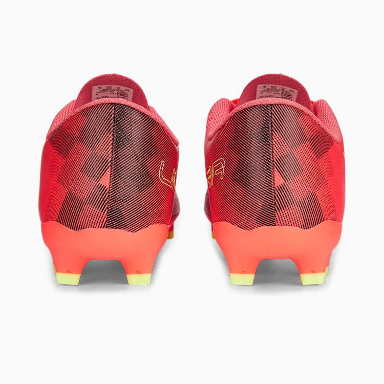 PUMA ULTRA PLAY FG/AG Football Boots - Fiery Coral/Fizzy Light - Mens - Shoe - Image 5