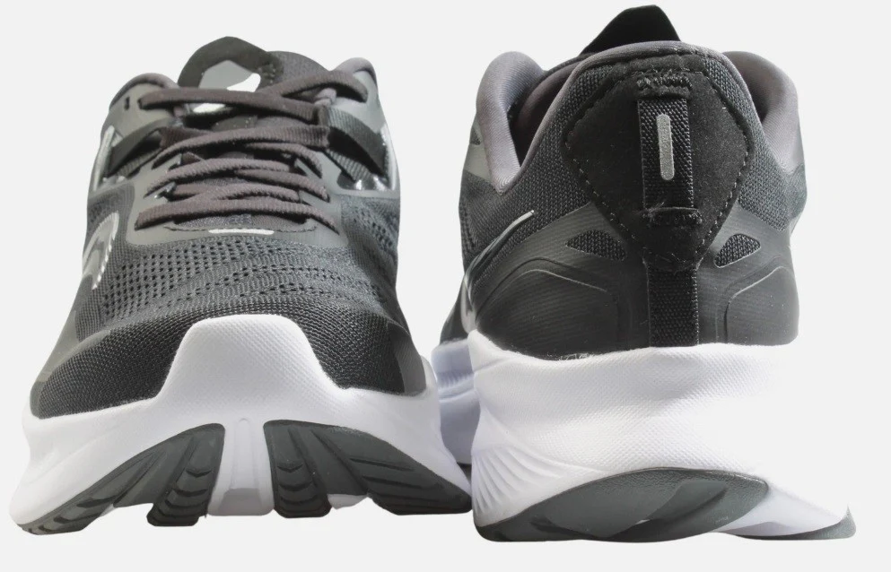 SAUCONY - GUIDE 15 - WOMENS RUNNING SHOES - BLACK WHITE - SHOE - Image 3