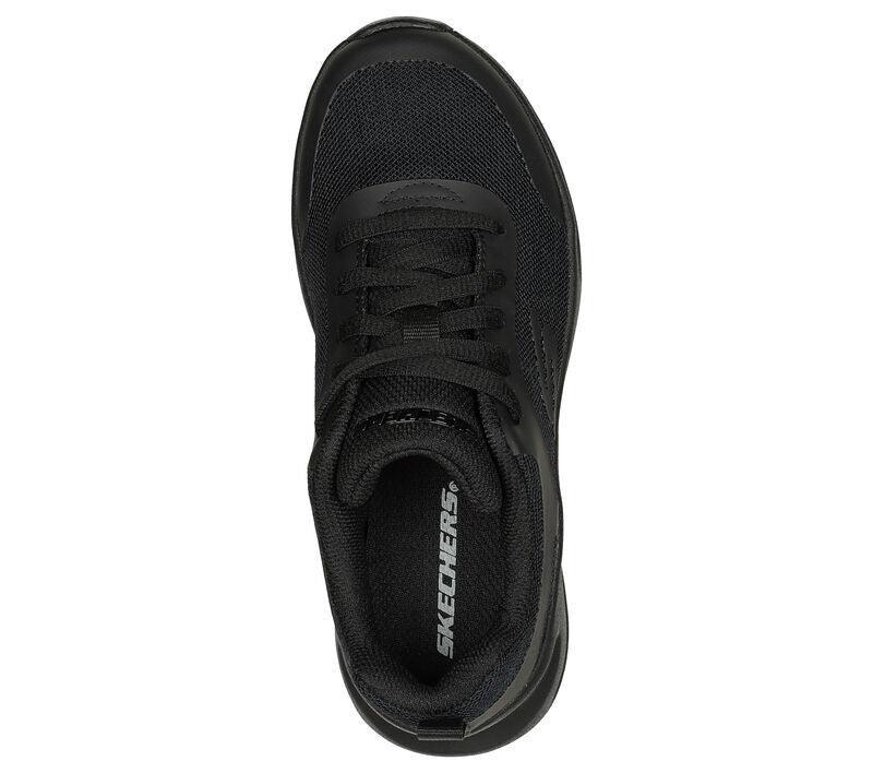SKECHERS Dynamatic Swift Speed - School Shoe - Black/Black - Kids - Image 3