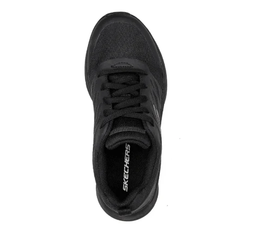 SKECHERS Microspec Quick Sprint - School Shoe - Black/Black - Kids - Image 3