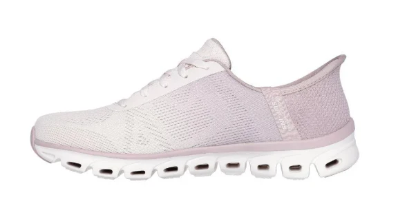 SKECHERS Slip-Ins Glide Step Shoe - Excite - Mauve - Womens - Image 4
