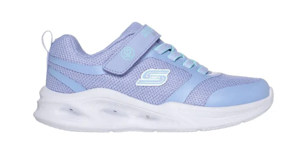 SKECHERS Sola Glow Shoe - Periwinkle - Kids - Image 2