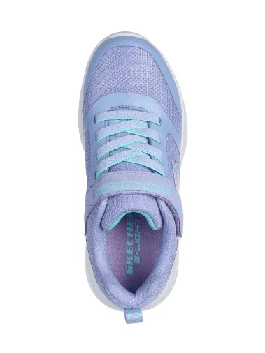 SKECHERS Sola Glow Shoe - Periwinkle - Kids - Image 3