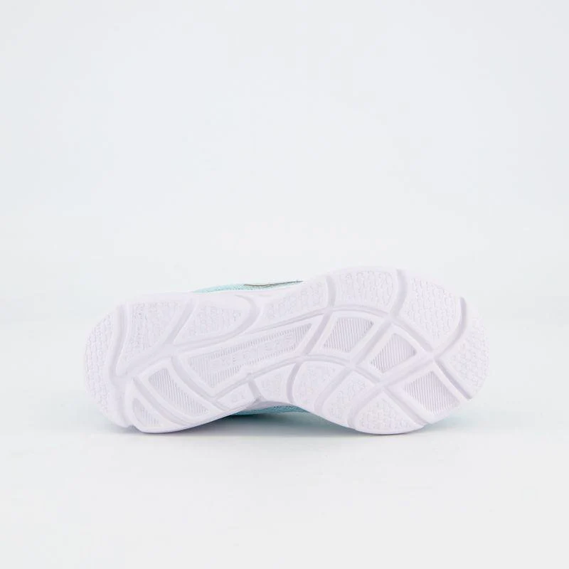 SKECHERS Wavy Lites Shoe - Blissful Wish - Aqua - Kids - Image 7
