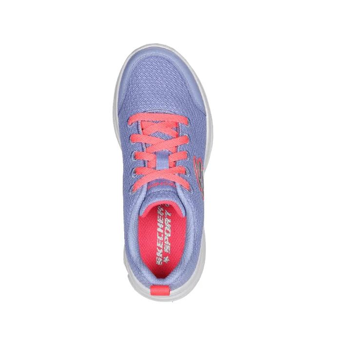 SKECHERS Wavy Lites Shoe - Blissful Wish - Periwinkle - Kids - Image 3
