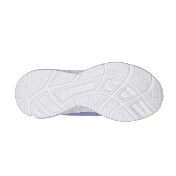 SKECHERS Wavy Lites Shoe - Blissful Wish - Periwinkle - Kids - Image 5