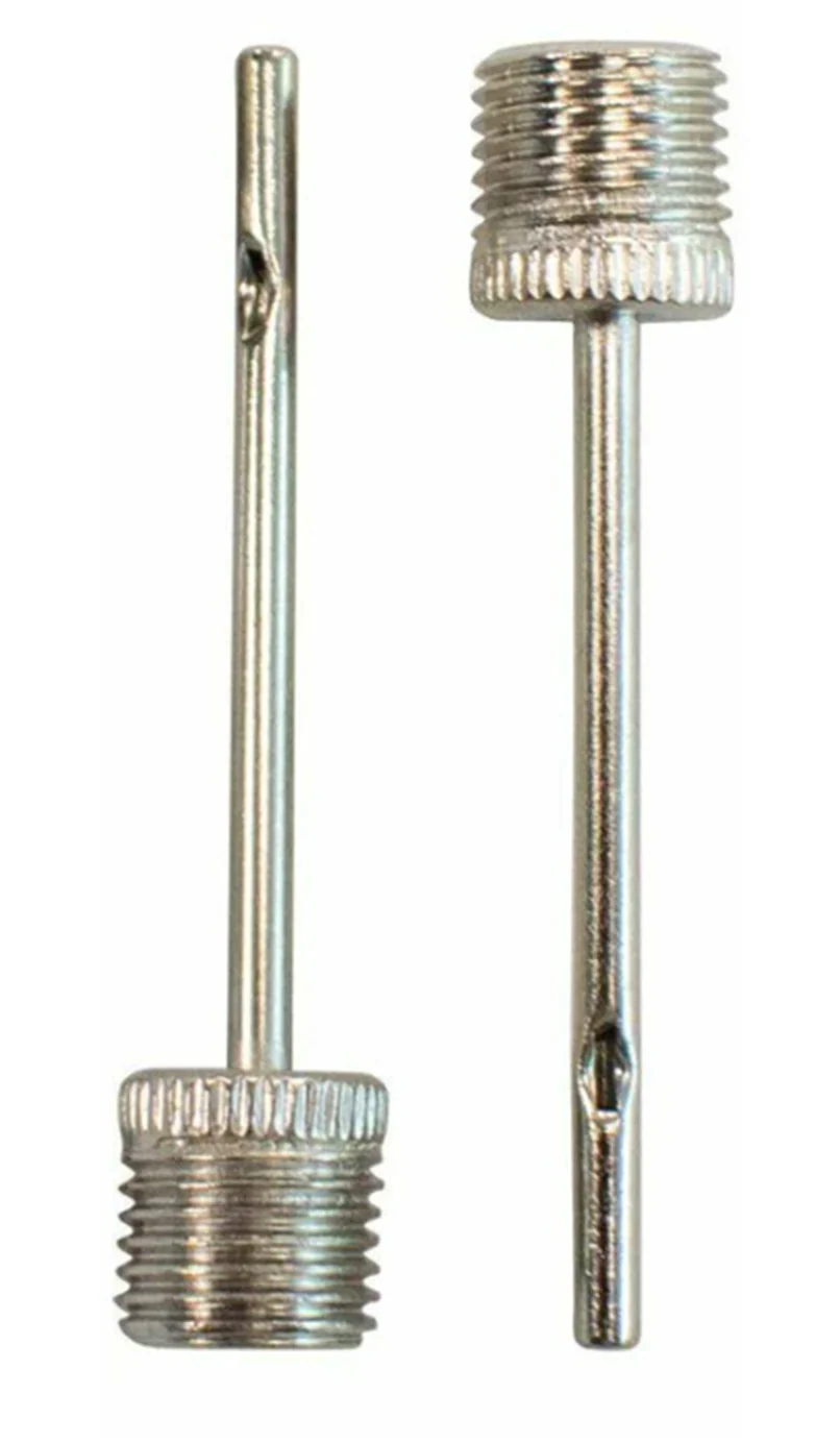 Steeden Standard Inflating Needles - Suitable For Ball Pump - Screw In - 2pc